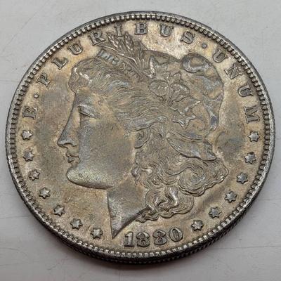 1880-S Morgan Silver Dollar