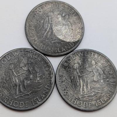 1936 Rhode Island Commemorative P, D & S Set