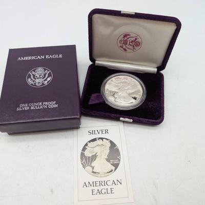 1986 Proof Silver Eagle