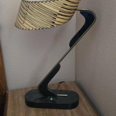 Mid-Century Z Lamp