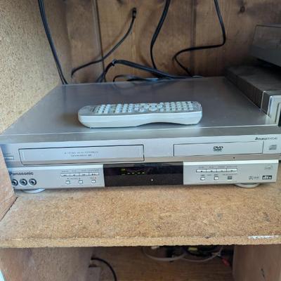 Lot #42 - Panasonic DVD/VCR Combo Player