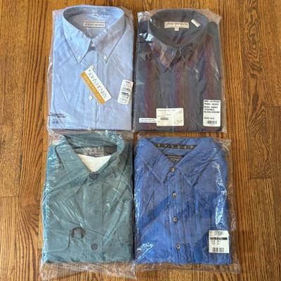 Lot #86 - Men's Dress Shirts Size XL New