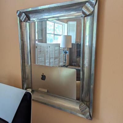 Lot #67 - Vintage Metal Frame Mirror