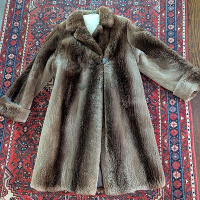 Lot #139 - Short Sheared Beaver Fur Coat Gano-Downs Denver
