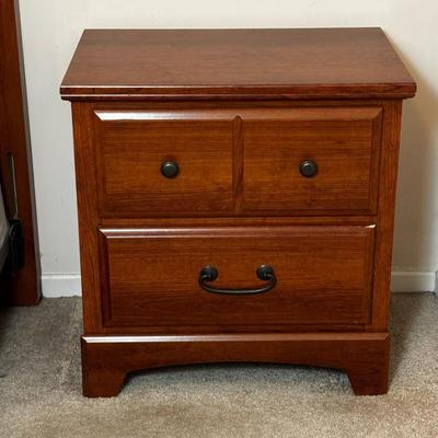 Lot #110 - Set of 2 Identical Kathy Ireland Home Nightstands