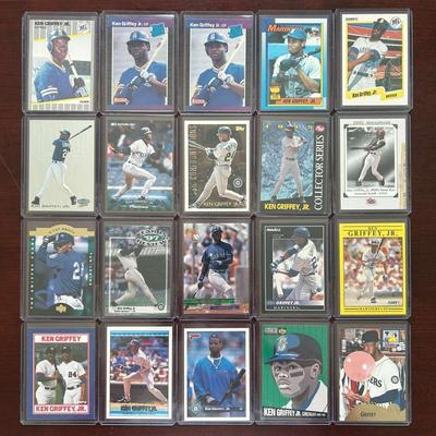 Ken Griffey Jr. Lot. Rookie Cards, Diamond Mine, Inserts and More