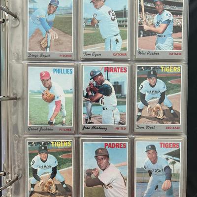 Over 350 1970 Topps Baseball Cards