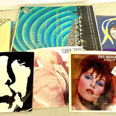 Vintage 45s and 33s with Pat Benatar, Elton John, Classical, Pop and More