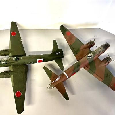 Japanese World War Two Mitsubishi Isshikirikko Type 11 Model Airplanes 
