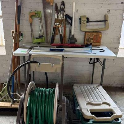Outdoor Lawncare/Yard Tools, Hand & Power, with Garden Cart