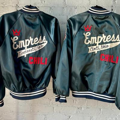 Mens Vintage Empress Chili Softball Team Jackets, 1980s