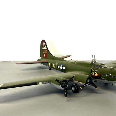 Vintage Model Of A World War Two Revell B-17G Flying Fortress “Chow Hound”