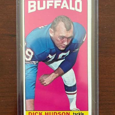 1956 Topps Football Card 'Tall Boy'. Dick Hudson - Buffalo Bills. Card #31