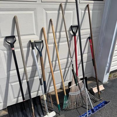 Assorted Outside Tool Lot 