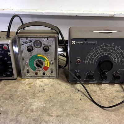 (3) Assorted Electronic Boxes  