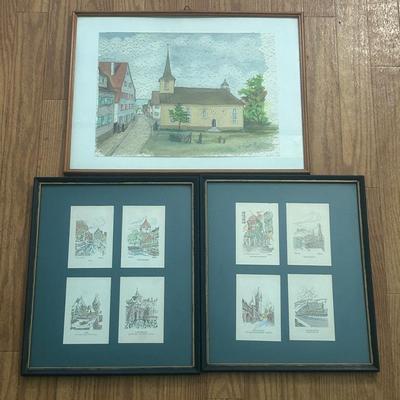 Framed Artwork of Germany 