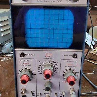 Telequipment Oscilloscope D61