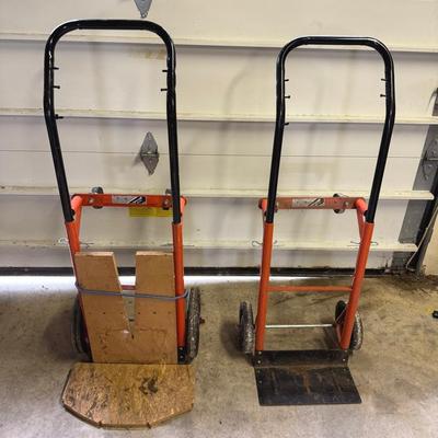 (2) 4-In-One Move All Hand Trucks 