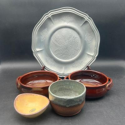 Pottery and Pewter Collection 