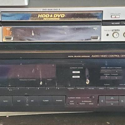 Sony Audio Control Center and Panasonic DVD Player 