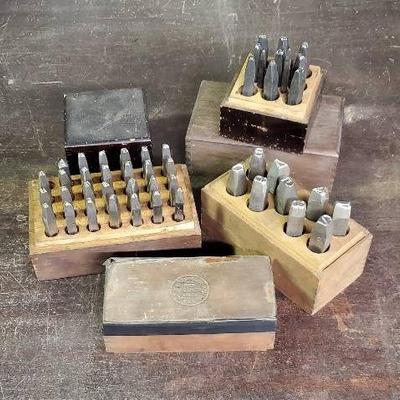 Vintage Steel Letter and Number Punches