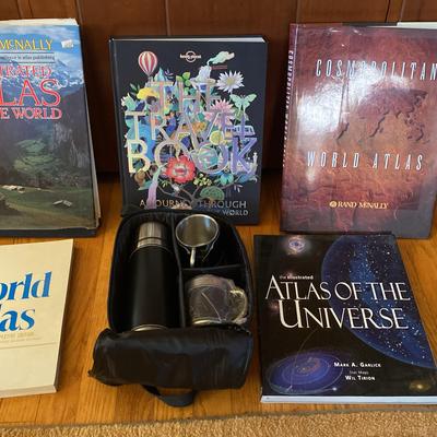 Travel Thermos Set and Books
