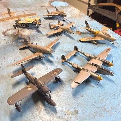Assorted Model Airplanes 