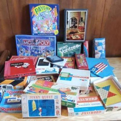 Collection of Board Games- Some Vintage 