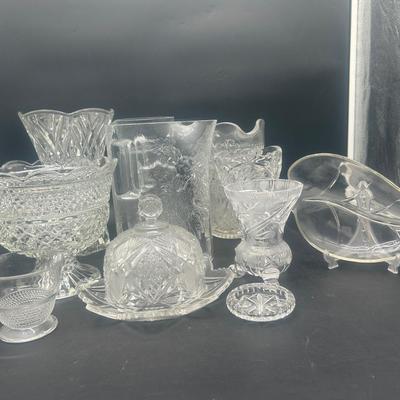 Assorted Glassware Collection