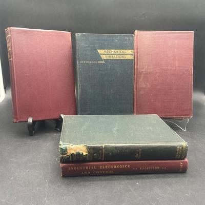 (5) Vintage Engineering Books