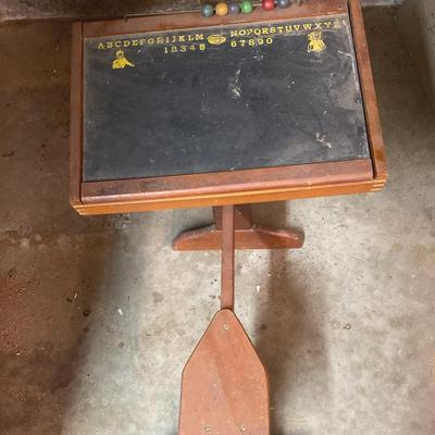 Vintage Child's Play School Desk