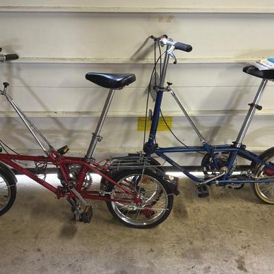 Pair of Dahon Folder Bikes 