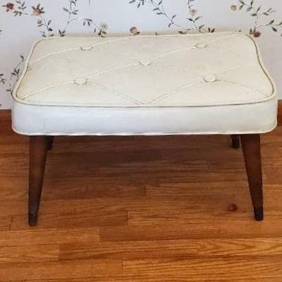 Vintage Mid Century Style Foot Stool