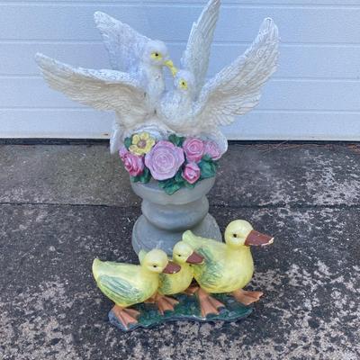 (2) Garden Statues