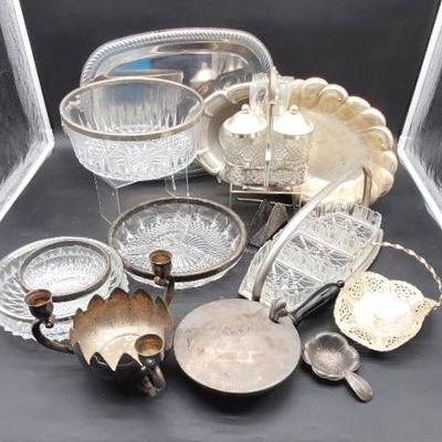 Silverplate and Glass Collection 