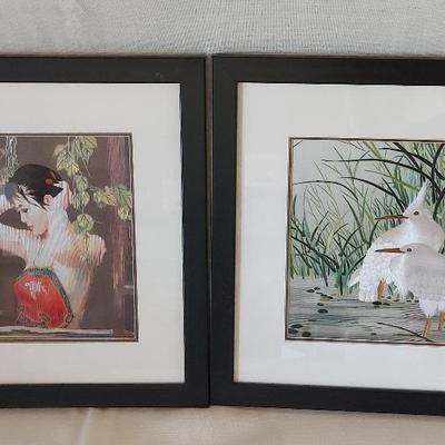 HANDMADE SILK EMBROIDERY ART