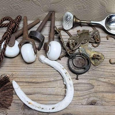 Hardware Lot - Tie Backs Handles And More
