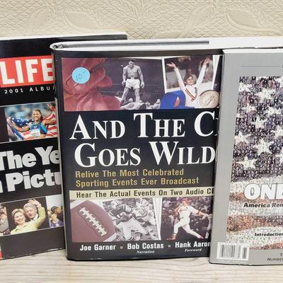 Historical Books Special Magazines 9/11 and Sports - 3pc