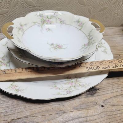 Haviland Limoges Rosalinde Serving Pieces Delicate Floral China