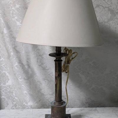 Brass Lamp - Needs Tender Loving Care