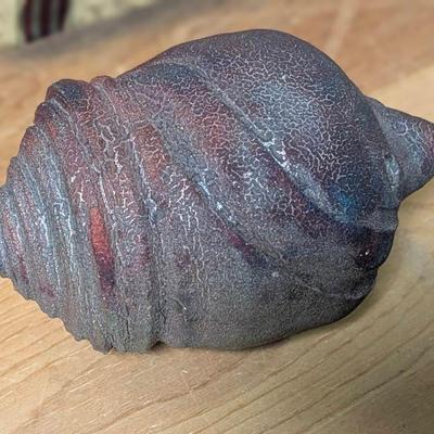 Signed Raku Pottery Art Sculpture 