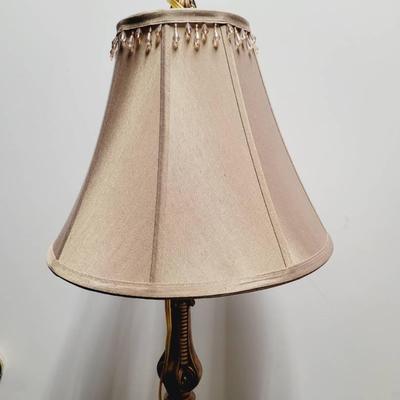 Antiqued Gold Floor Lamp Works