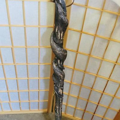 Walking Stick Handmade Grapevine Twist 42"