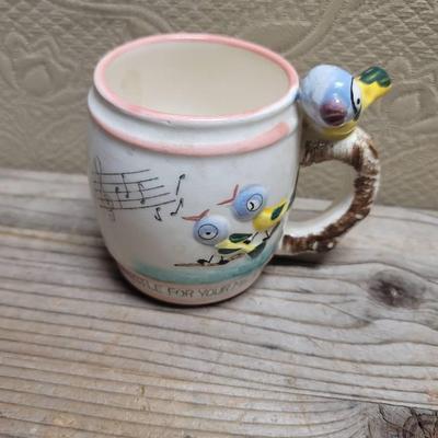 Children's Milk Cup Whistling Musical Ceramic