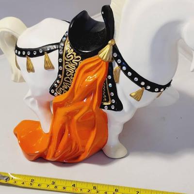 Ceramic Horse Figurine Mid Century Arnels 