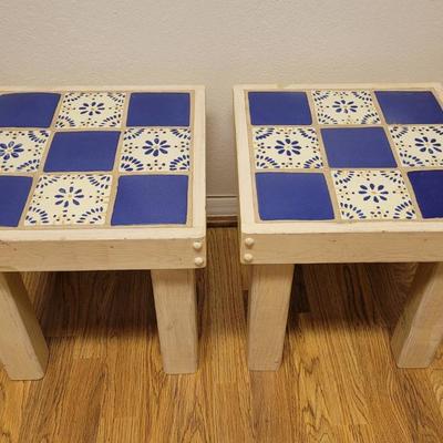Two Tile Top Tables