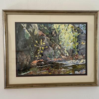 Original Rick DeMont Watercolor 