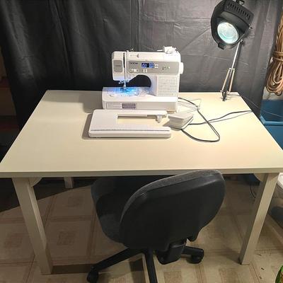 Sewing Corner - With  Brother Machine And Extension