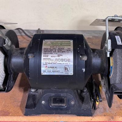 Alltrade Bench Grinder And Buffer