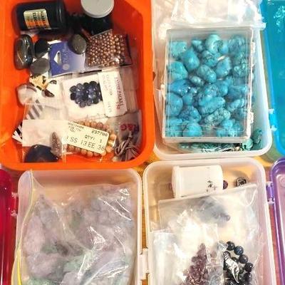 Gemstones, Semi-precious Beads 